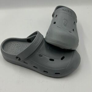 Nuusol Stanley Clog Women 9 Grey Waterproof Slip‎ Resistant Made in USA Comfort
